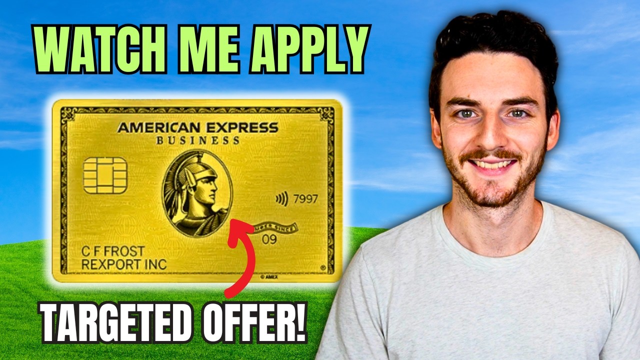 Watch Me Apply: AMEX Business Gold (No Lifetime Language)