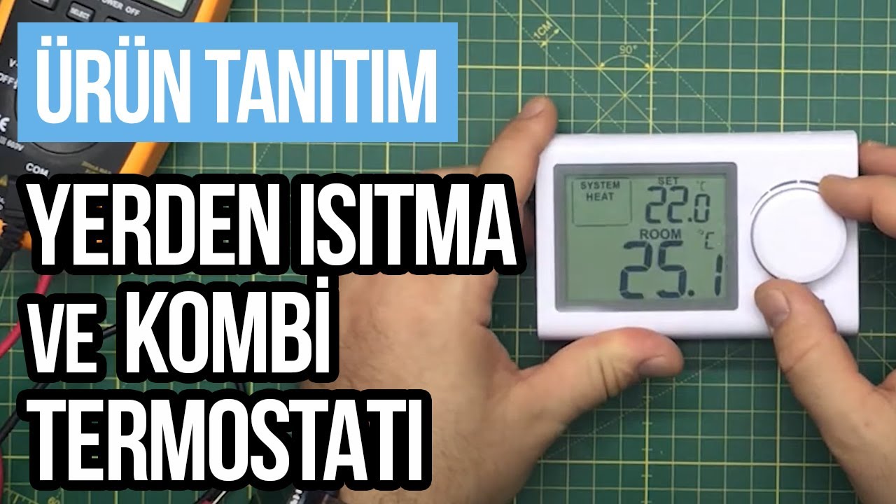 RT226-P1 Kombi ve Yerden Isıtma Termostatı | Kontrolyum.com