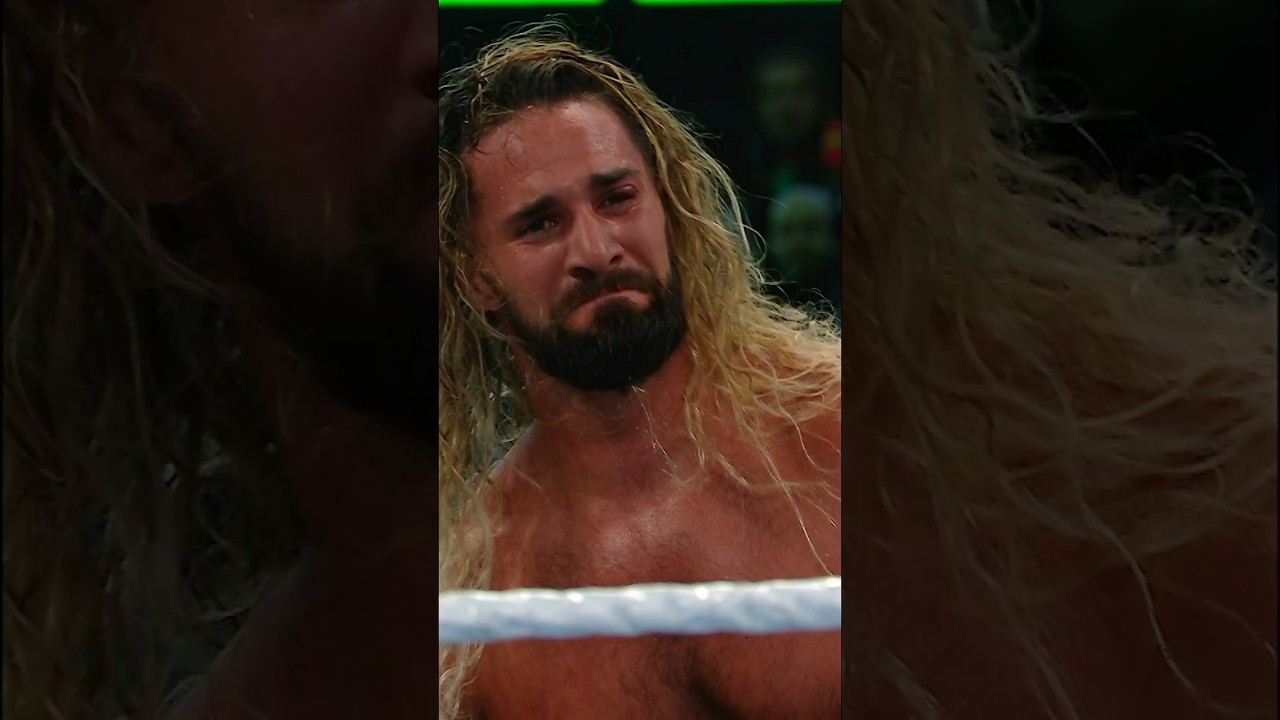 Emotional finish for Seth &ldquo;Freakin&rdquo; Rollins at #WrestleMania 😭