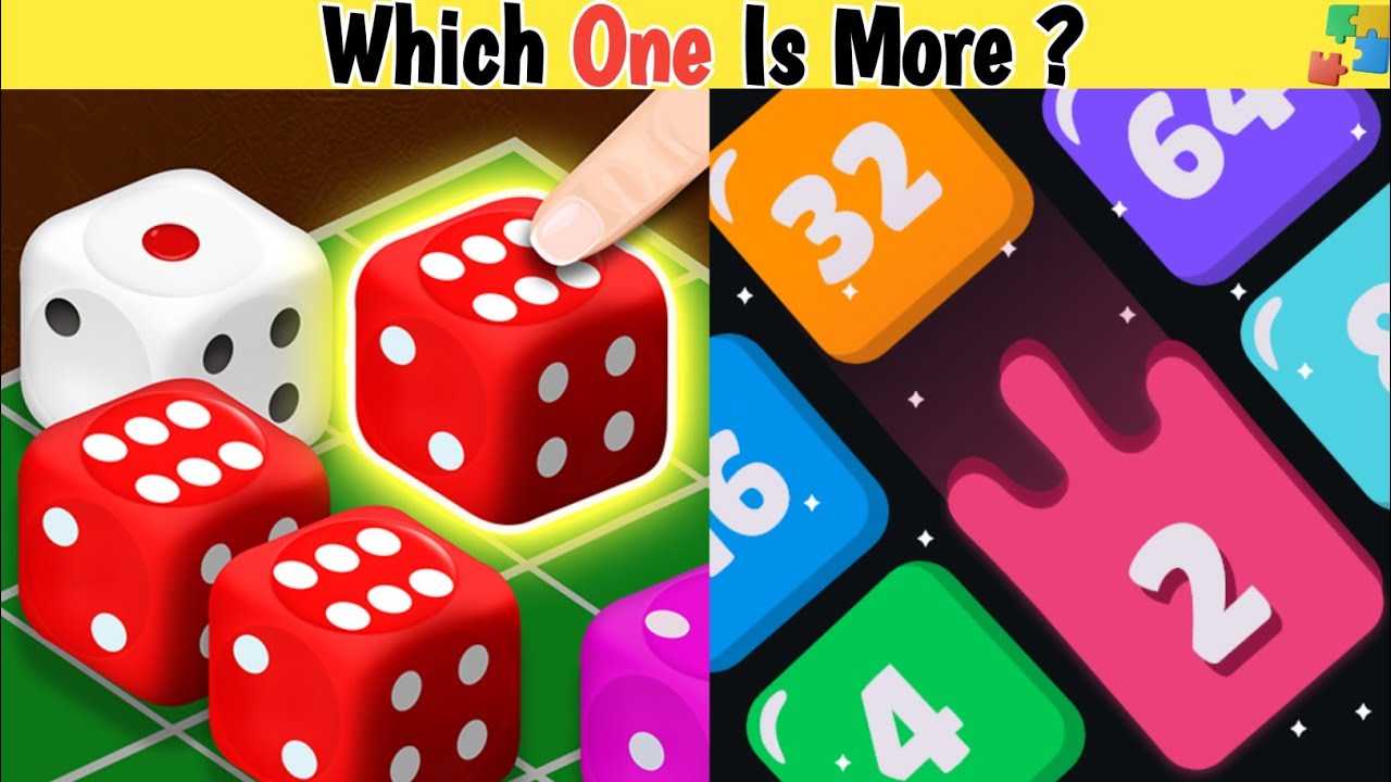 2248 Number And Seven Dice Dots Challenging Puzzle Gameplay 2024 | 2248 VS Seven Dots Gameplay