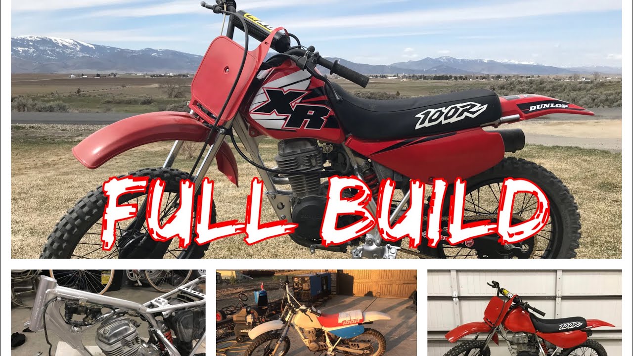 Full Rebuild of a 1992 Honda XR100R |Start to Finish