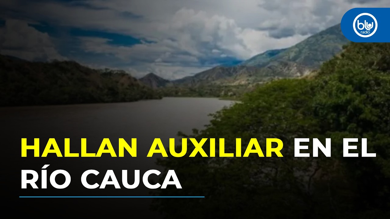 Hallaron en Olaya, Antioquia, el cuerpo del auxiliar de la Policía desaparecido en el río Cauca