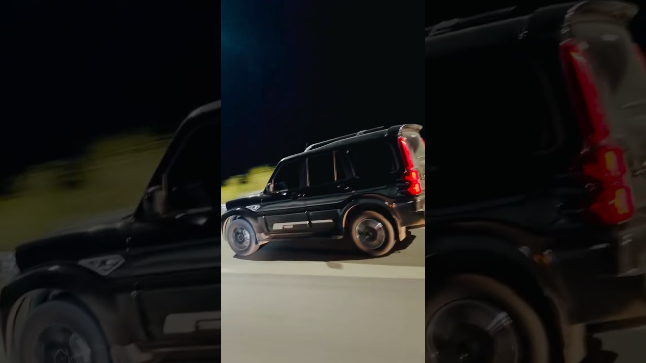 Mahindra Black Scorpio classic s11 🫶🐎 #mahindrascorpioclassic #automobile #shorts