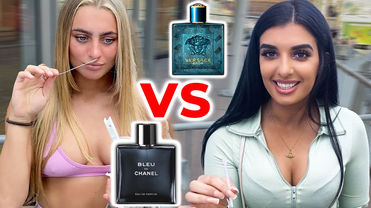 VERSACE EROS против BLEU DE CHANEL 💋 Какой аромат привлекательнее | Реакция женщин