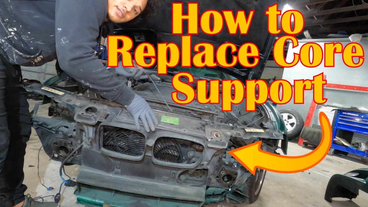 How To: Replace Radiator Support on BMW 5 Series (Part 1)