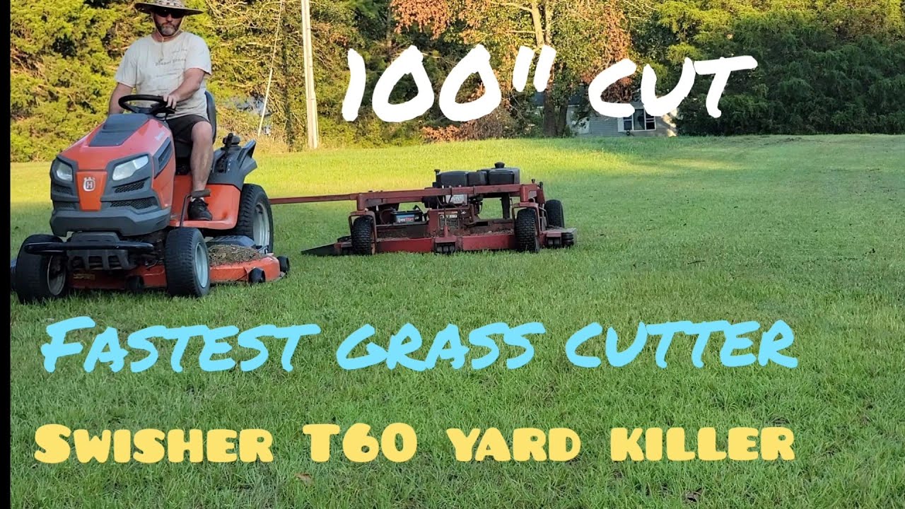 Fastest way to cut grass 100