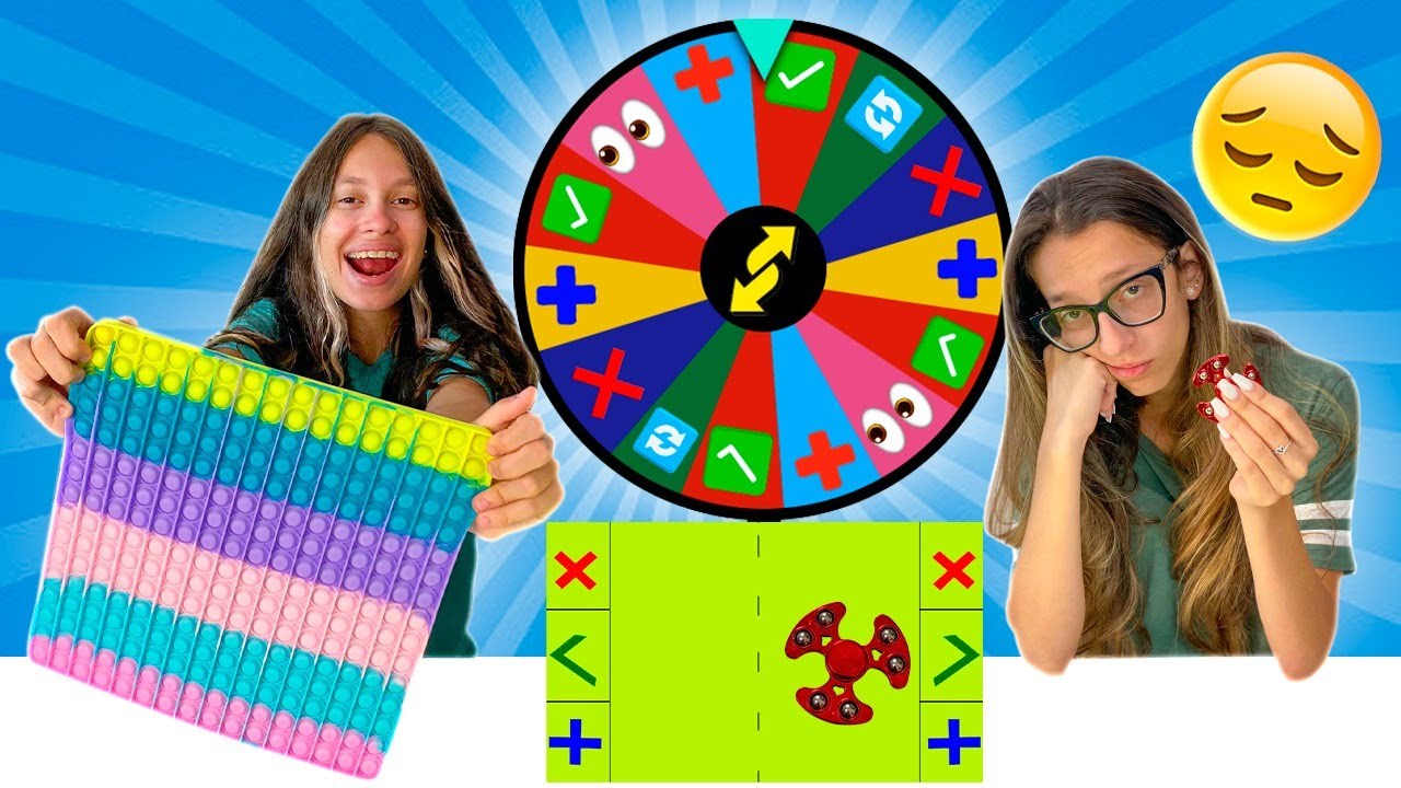 TROCAS DE FIDGET TOYS COM A ROLETA MISTERIOSA