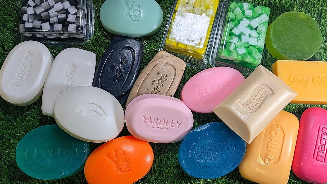 ASMR International Soap opening Haul no talking sound leisurely unpacking soap satisfying videos
