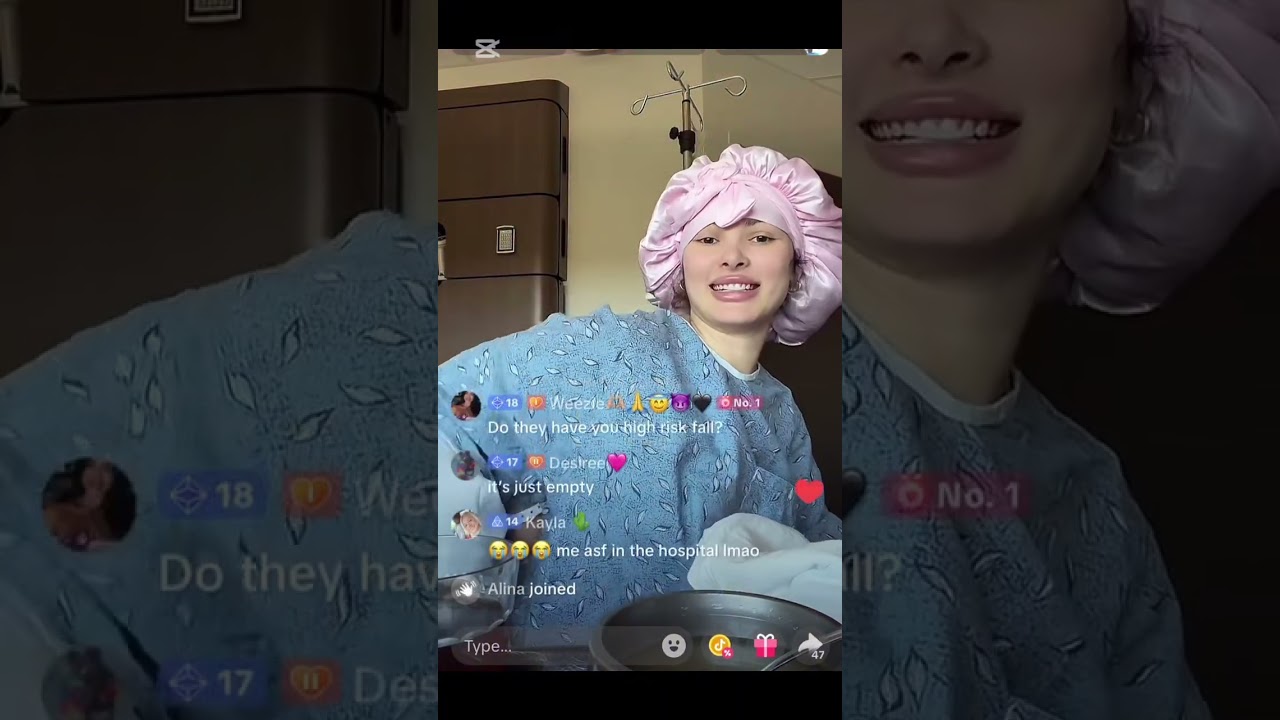 Kiara with Mop and others Wednesday TikTok live video