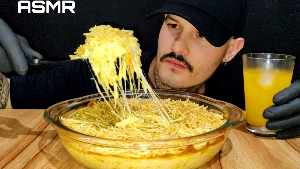 #58 ASMR COMIDA | FRICASSÊ DE FRANGO COM MUITO QUEIJO (MUKBANG BRASIL) SONS DE MASTIGAÇÃO.