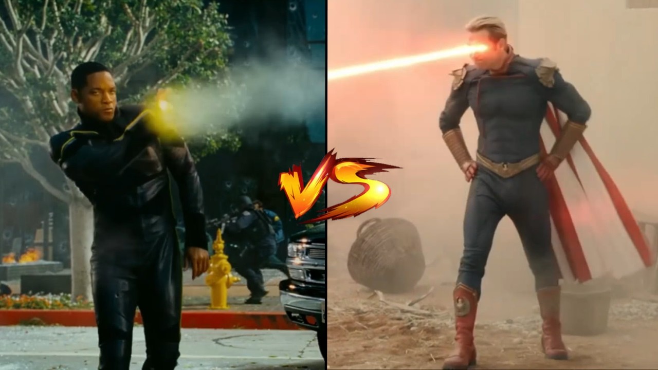 HOMELANDER vs HANCOCK ¿Quién es más fuerte?