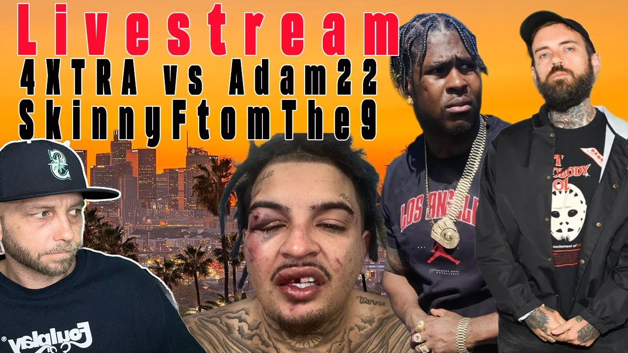 4xtra Goes In On Adam x SkinnyFromThe9 Tells Us What Happened x Jaiyden Crashes G Wagon