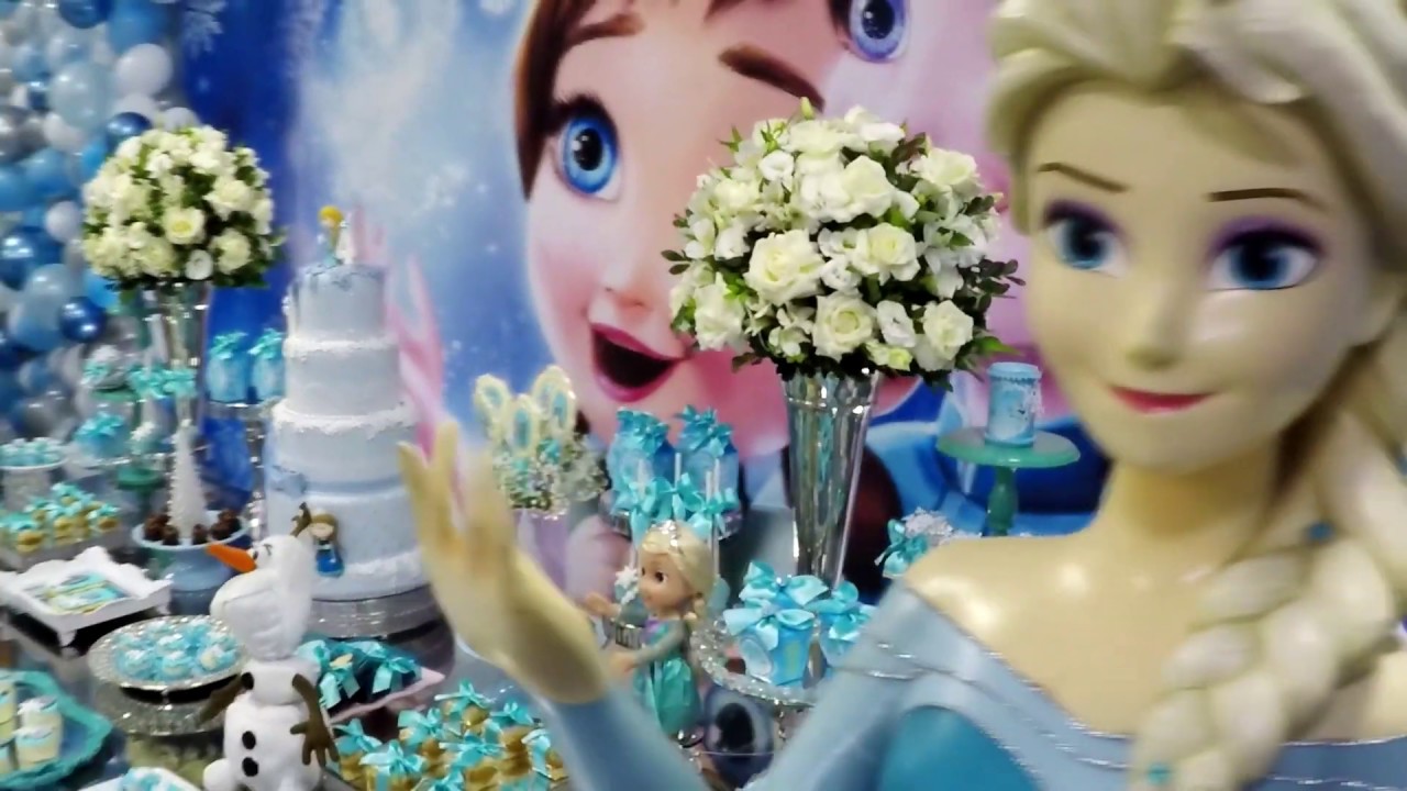 Video do Aniversario - Frozen Disney - Cerimonial Fabrica de Sonhos
