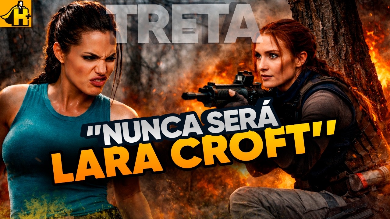 A VERDADE PROIBIDA SOBRE A NOVA LARA CROFT E A TRETA!