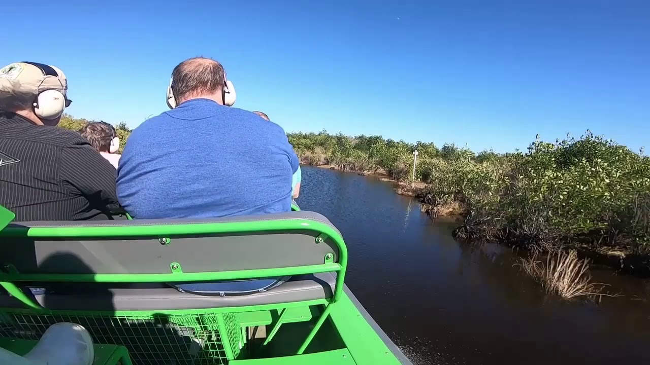 Naples, FL - Corey Billie's Airboat Ride