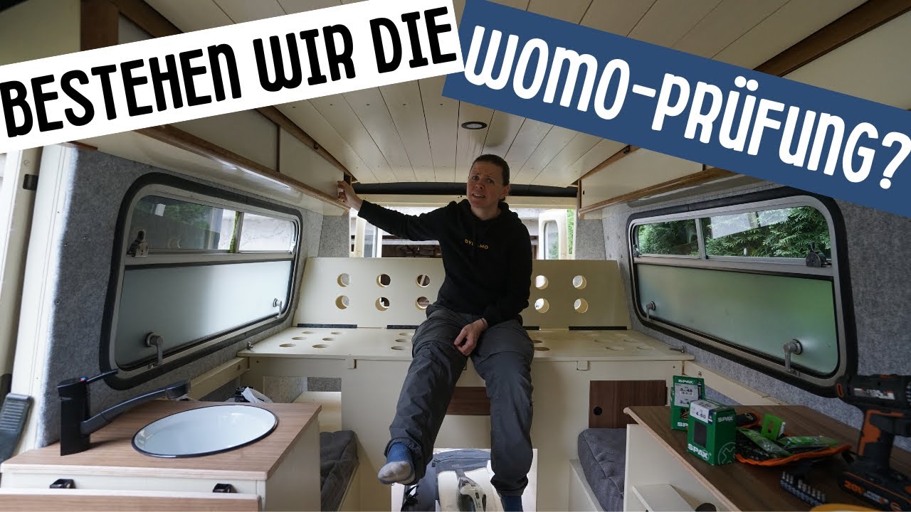 Bestehen wir die Wohnmobil Abnahme? | Die letzten Tage unseres Camper Ausbaus | Schubladen bauen &Co