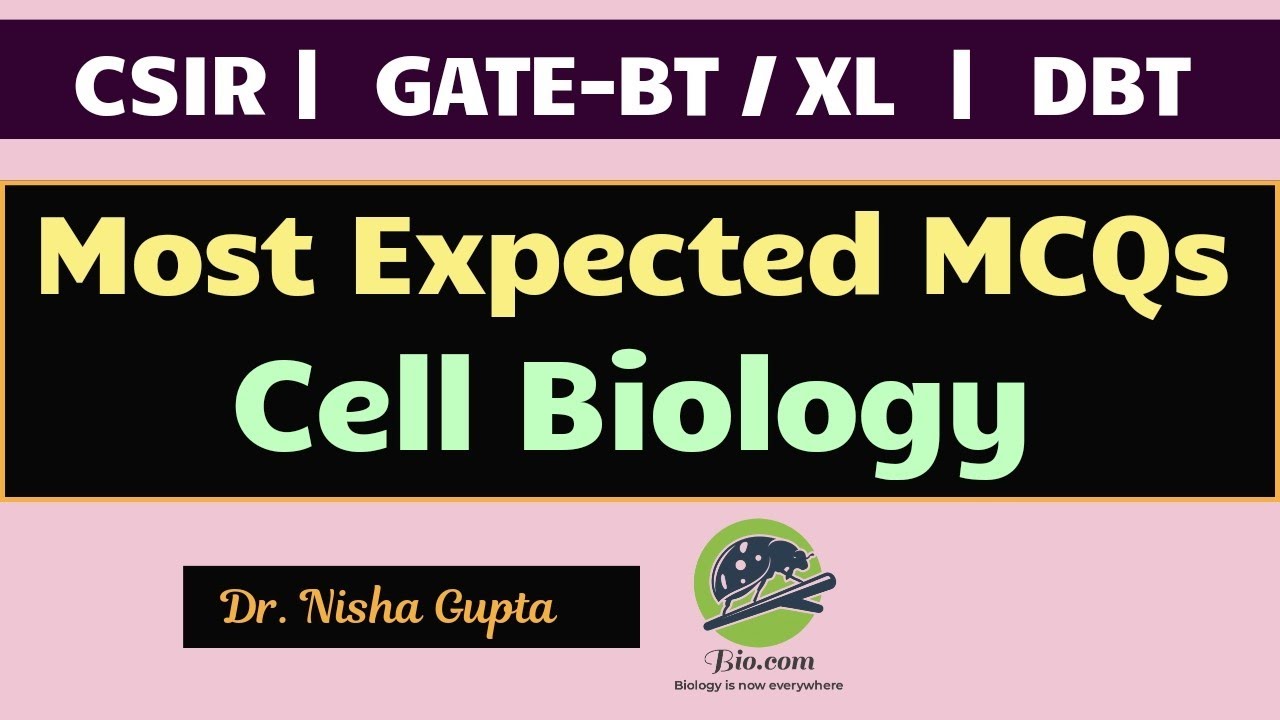 BET 2024 Crash Course: Day 3 | Expected BET 2024 MCQs from Cell Biology | Biodotcom | #DBT #BET