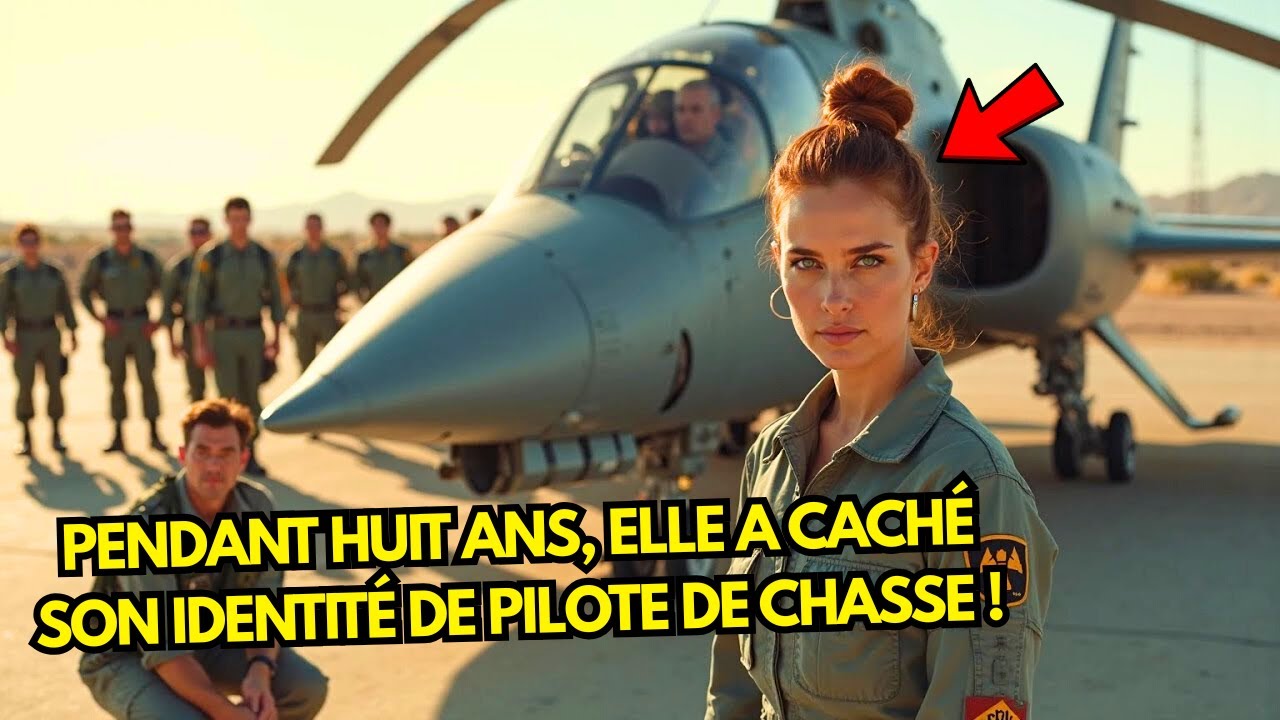Pendant 8 ans, elle a caché qu’elle était pilote de chasse — jusqu’à ce qu’on l’envoie au cockpit