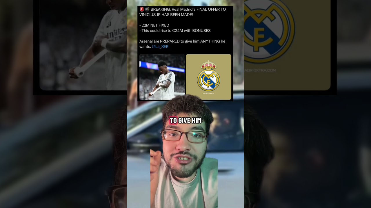 🚨Vini&rsquo;s Meeting was TODAY! #Vinijr #realmadrid #arsenal #tapiaa__