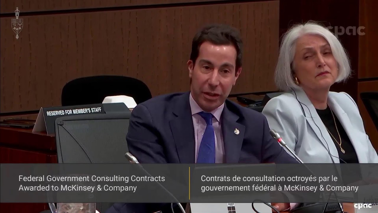 LIVE: McKinsey Exec Testifying in Parliament