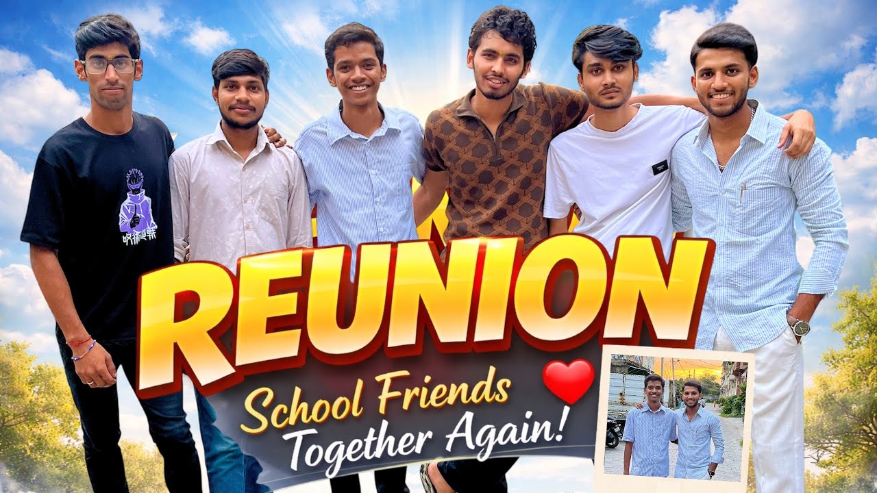 Uniform Nahi, Par Yaadein Wahi 🥹 | School Reunion ✨7th September 2025