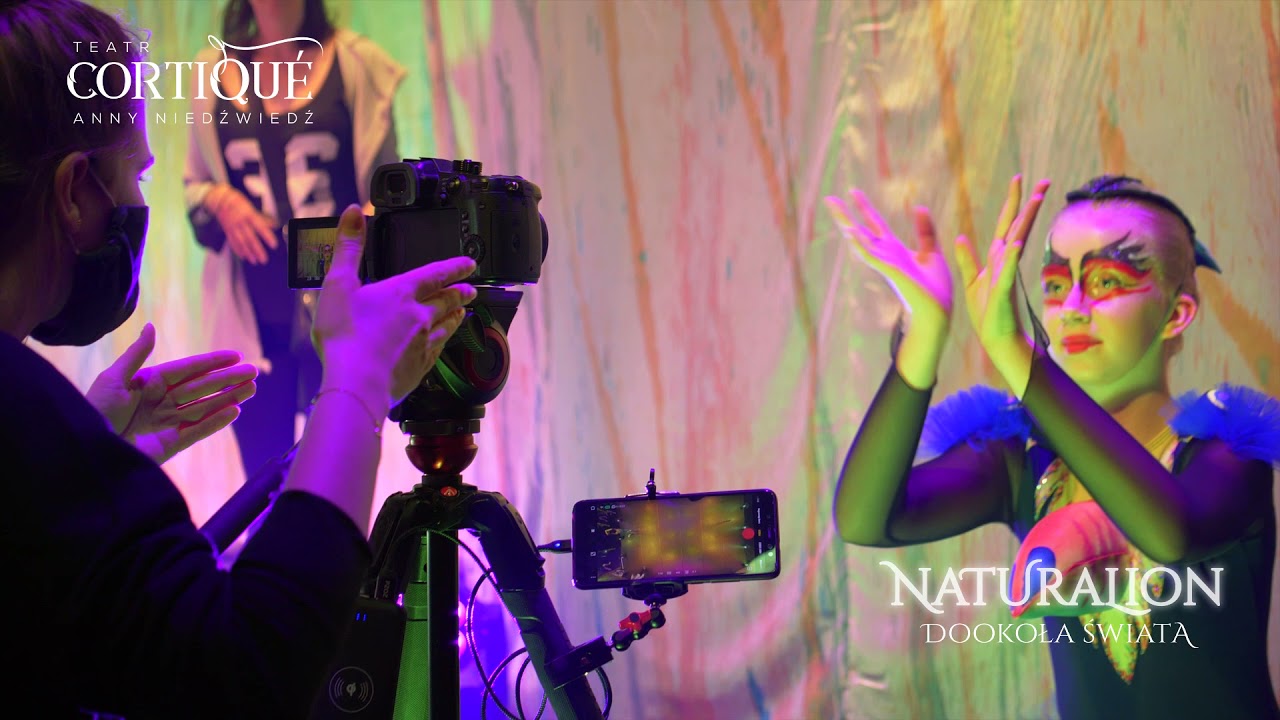 Jak powstawał Naturalion dookoła Świata na VOD? | Teatr Cortiqué Anny Niedźwiedź