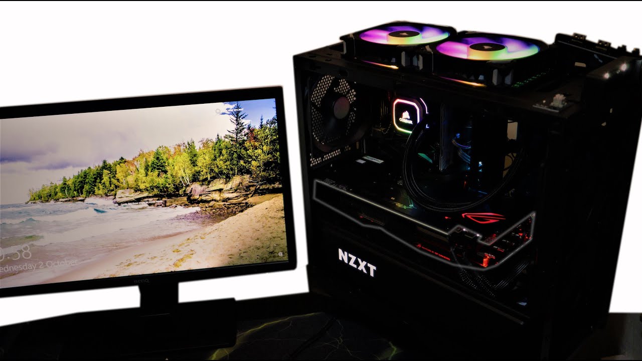 Ryzen 7 3700X Bare Bone PC Build / NZXT Manta