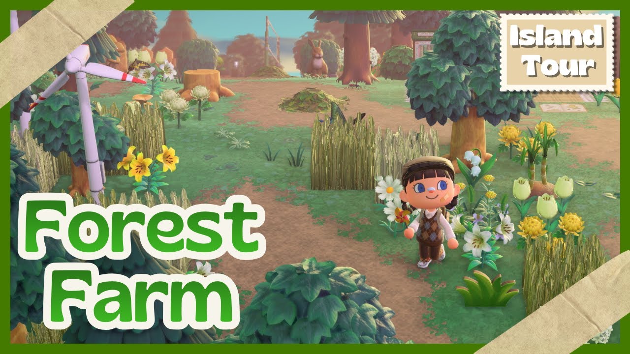 Peacful Forest Farmcore Island | ACNH Island Tours