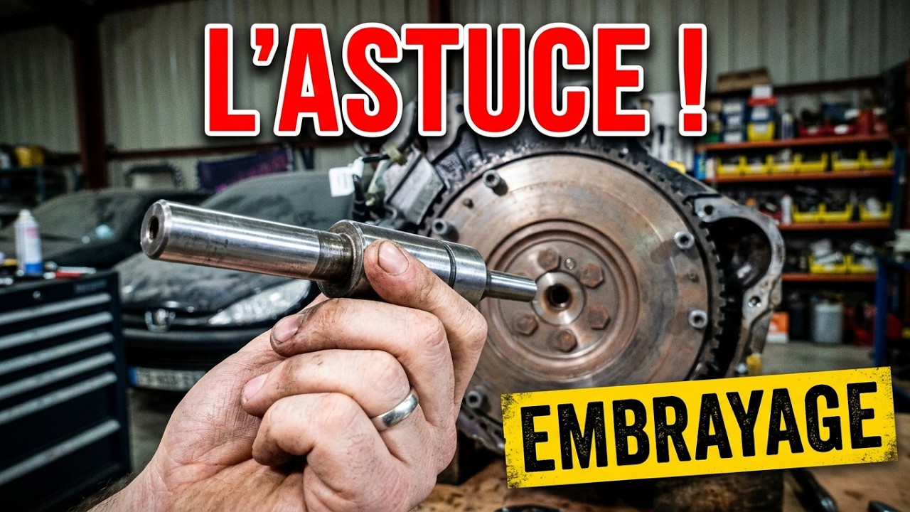 Comment centrer un embrayage ? MOTEUR TU  PSA