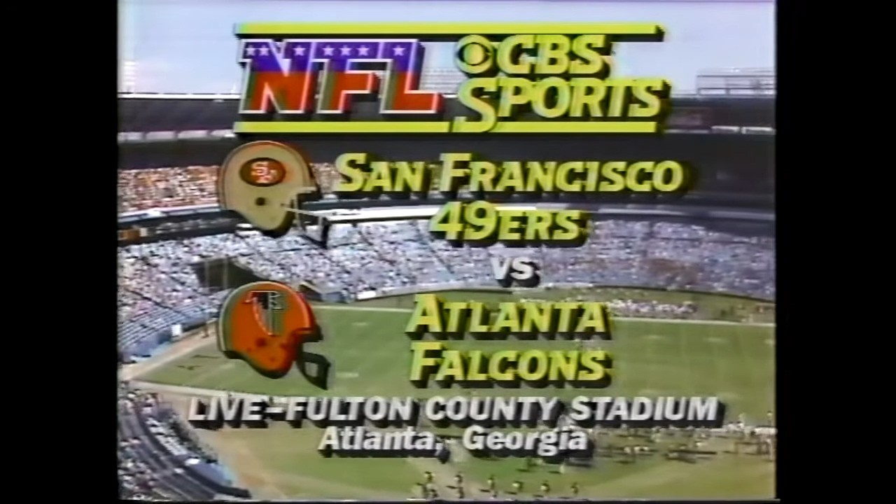 1985 Week 5 - SF 49ers at Atlanta Falcons