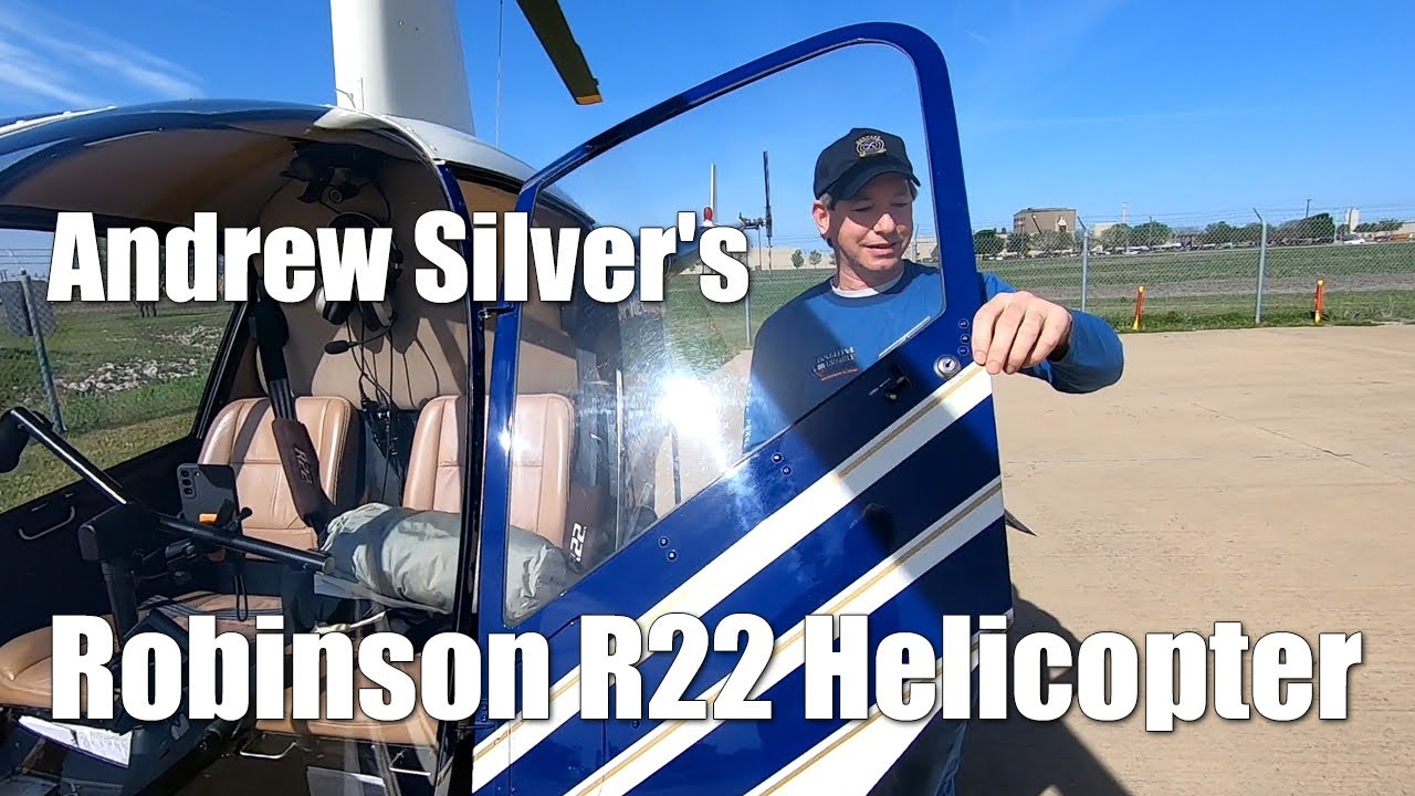 Вертолет Robinson R22 Beta Эндрю Сильвера