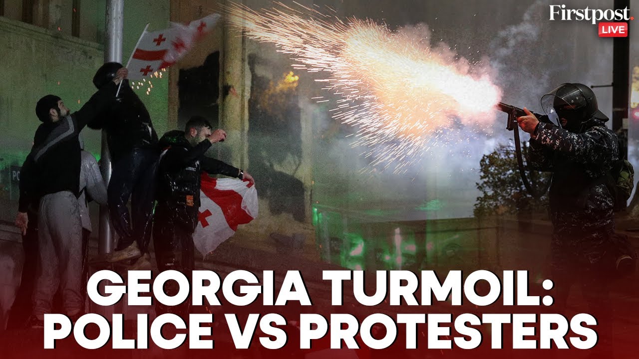 Georgia Protests LIVE: Protesters Throw Fireworks at Police As Violent Protests Continue