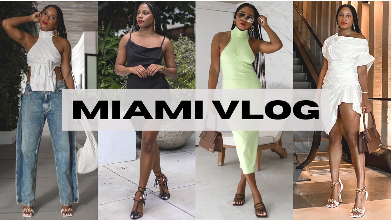 🌴 MIAMI VLOG! Miami Design District Shopping + Haul & Best Miami Restaurants 🌴 | MONROE STEELE