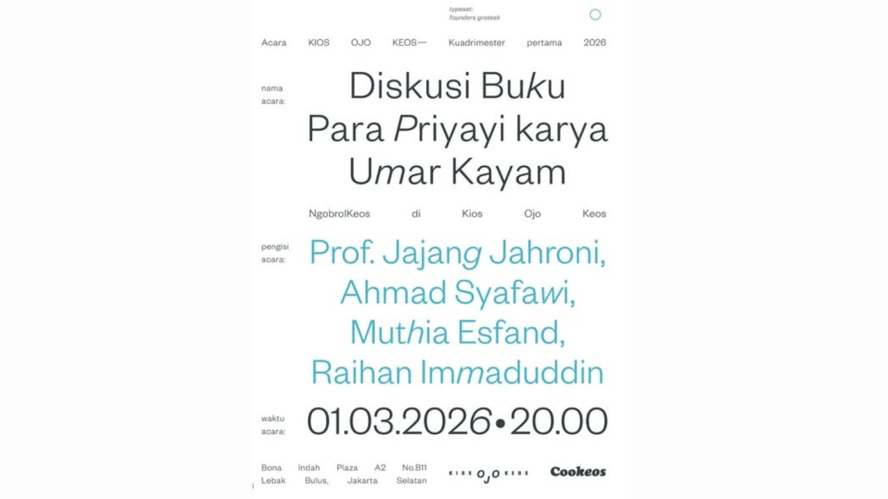 Diskusi Buku : Para Priyayi karya Umar Kayam