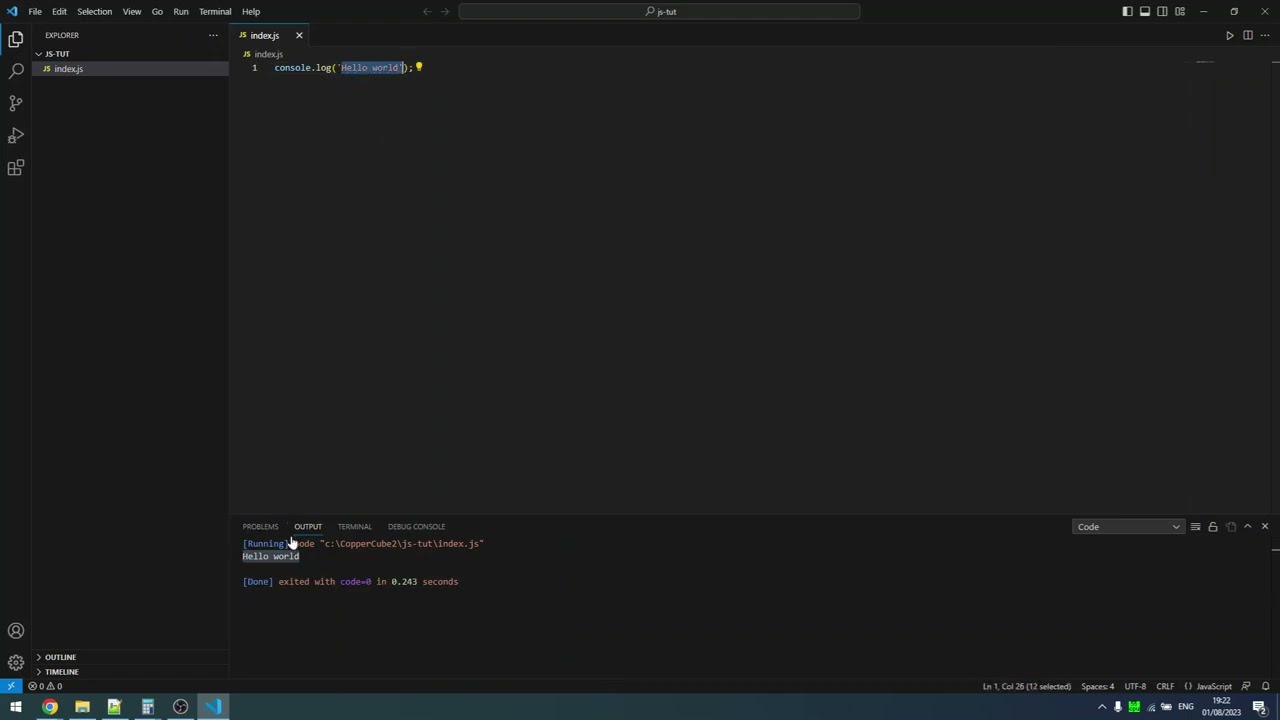 CopperCube JS Tutorial #1 Intro and primitive types