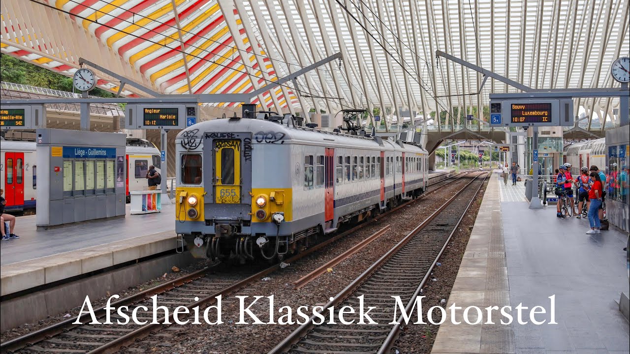 Afscheid NMBS Klassiek Motorstel - Na 60 jaar dienst is het gedaan met de “Klassiekjes”