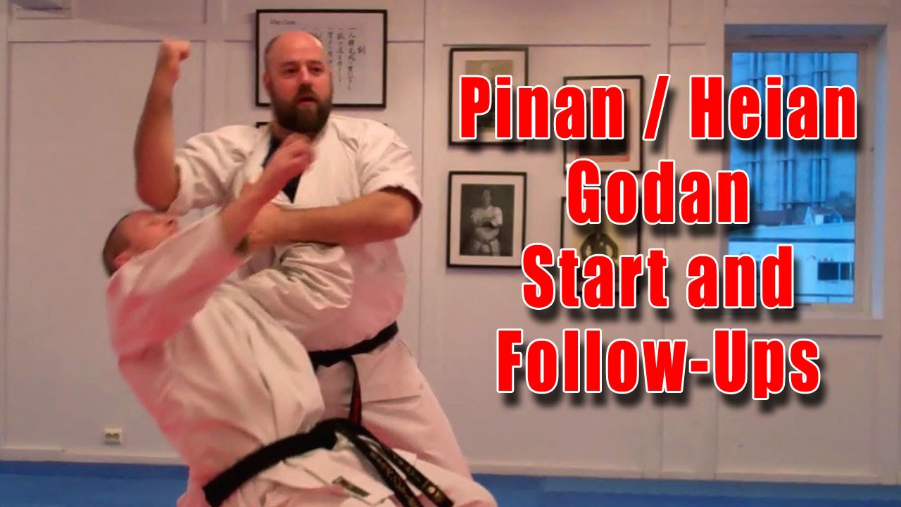 Practical Kata Bunkai: Pinan / Heian Godan Start and Various Follow-Ups