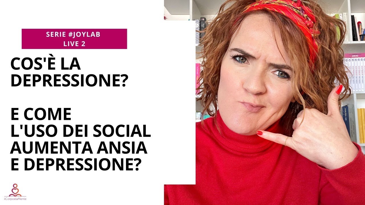 ansia, depressione e uso dei social