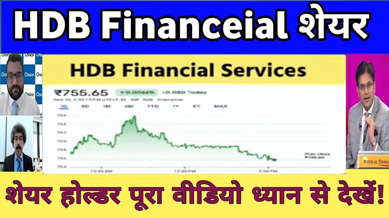 HDB Finecial services share news | Hdb Financial Services share analysis 27 November 2025