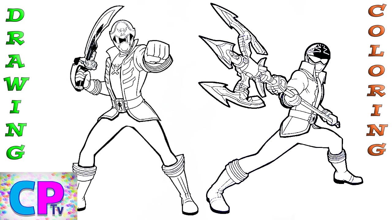 Power Rangers Super Megaforce Coloring/Power Rangers in Action/Syn Cole - Keep Going [NCS Release]
