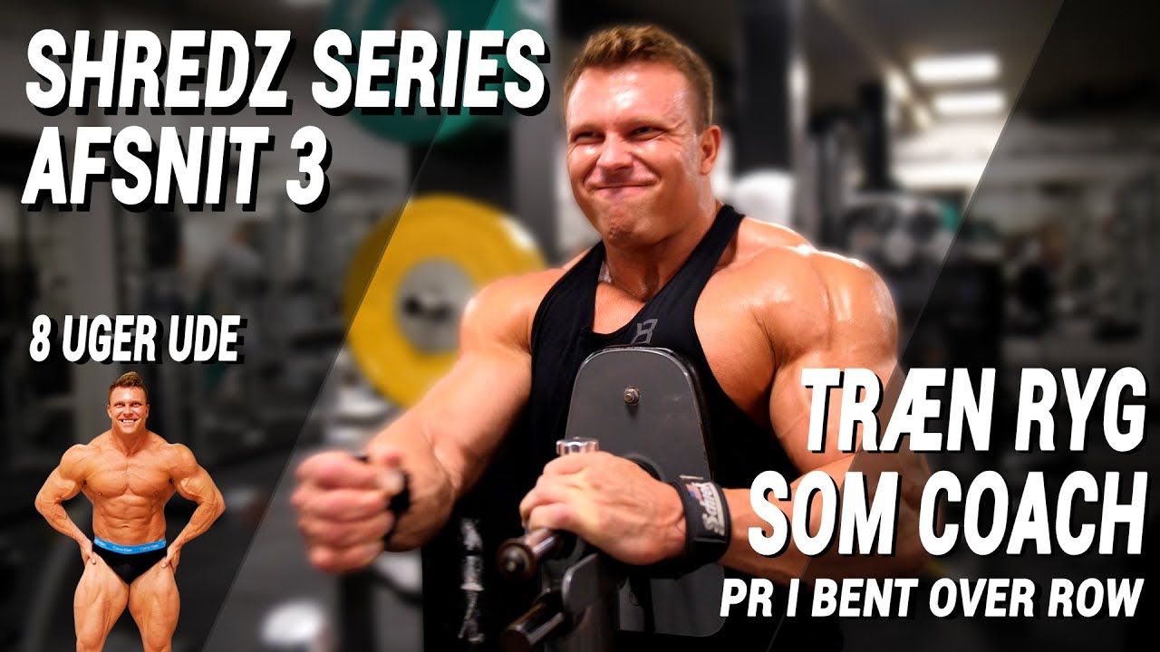 SHREDZ SERIES - Episode 3. Ryg-træning og konkurrenceplaner!