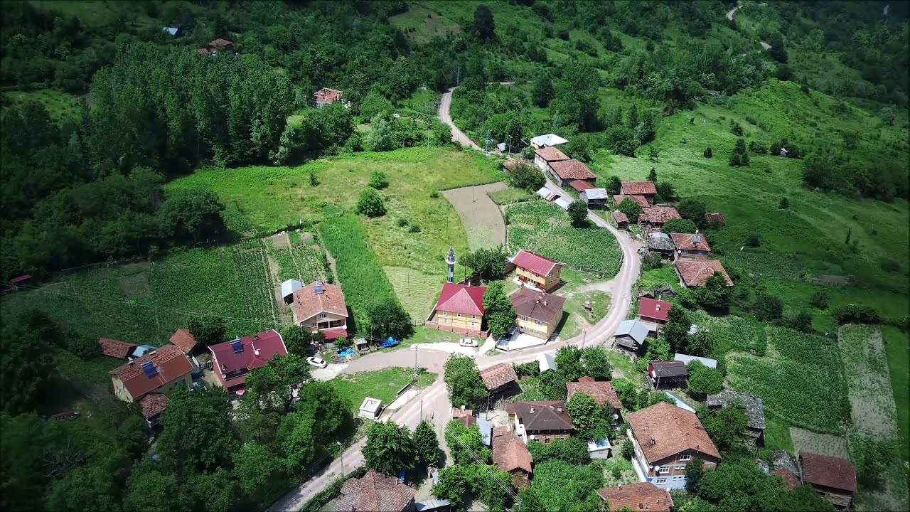 Sinop / Ayancık / Kaldırayak Köyü Drone  (Amatör çekim)