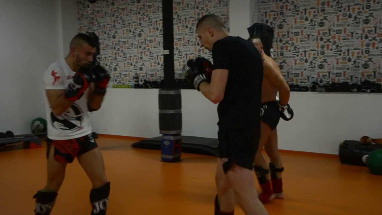 Koncz Attila és Kunkli Tivadar közös thai box edzése Miskolcon - boon.hu