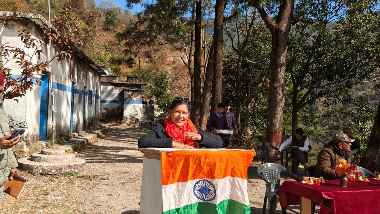 Republic day celebrated with pride in Remote Area #pride #patriotism #youtube #vlog