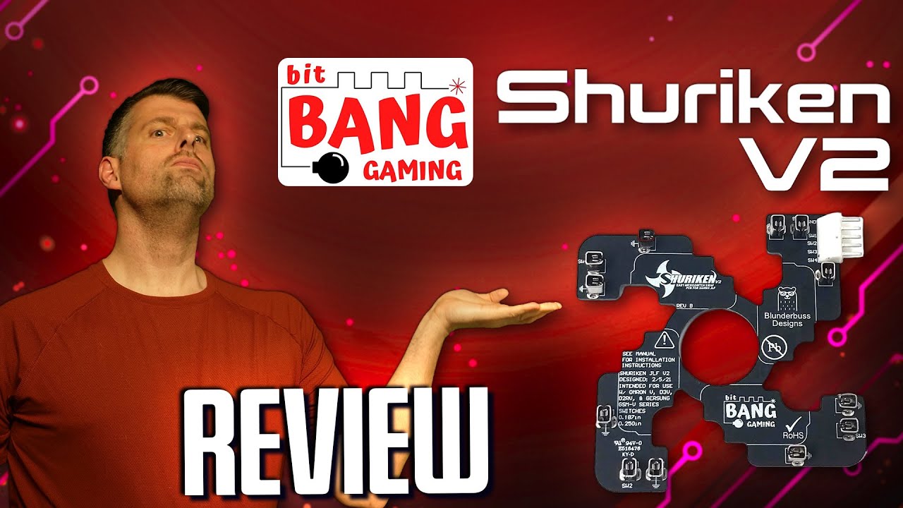Bit Bang Gaming Shuriken V2: Best JLF PCB?