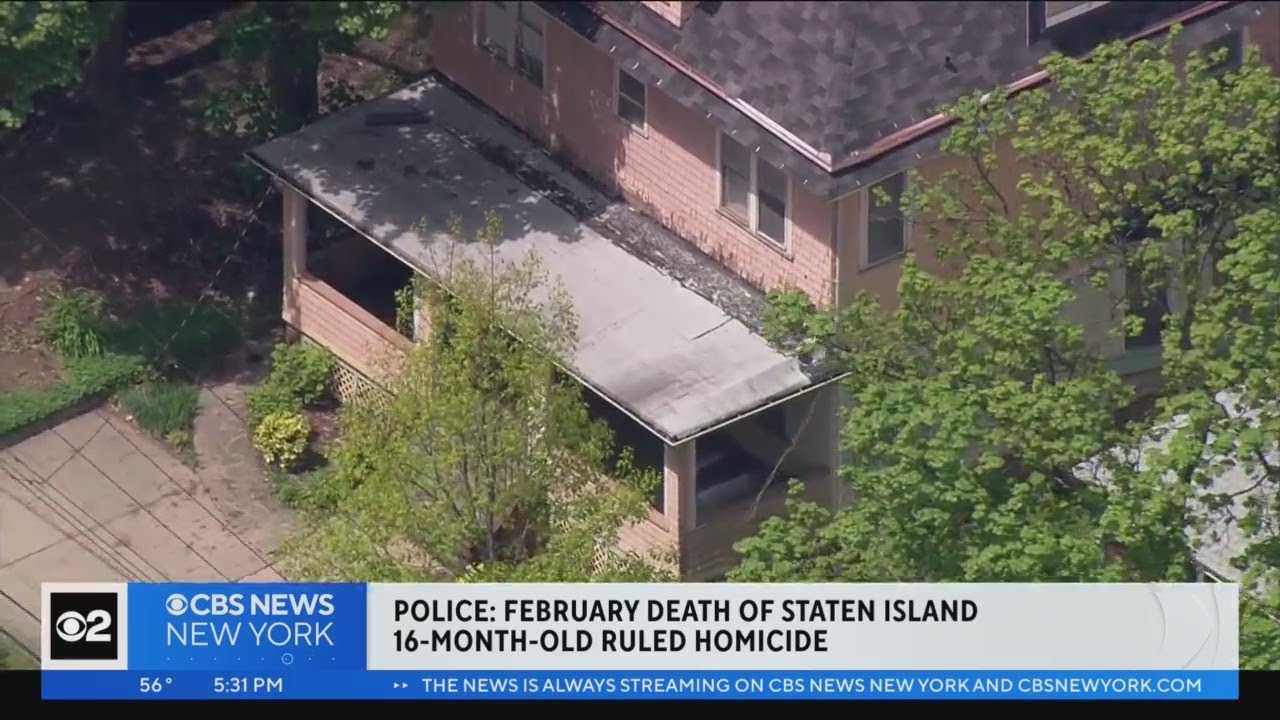 Police: February death of Staten Island 16-month-old ruled homicide