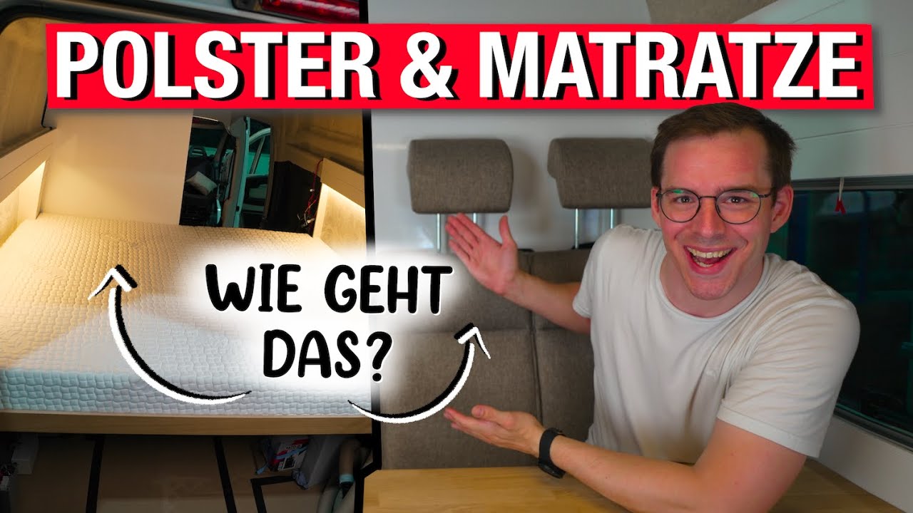 Wir standen vor einem PROBLEM ❌ // DAS ist die Lösung ✅ // Polster & Matratzen im Wohnmobil