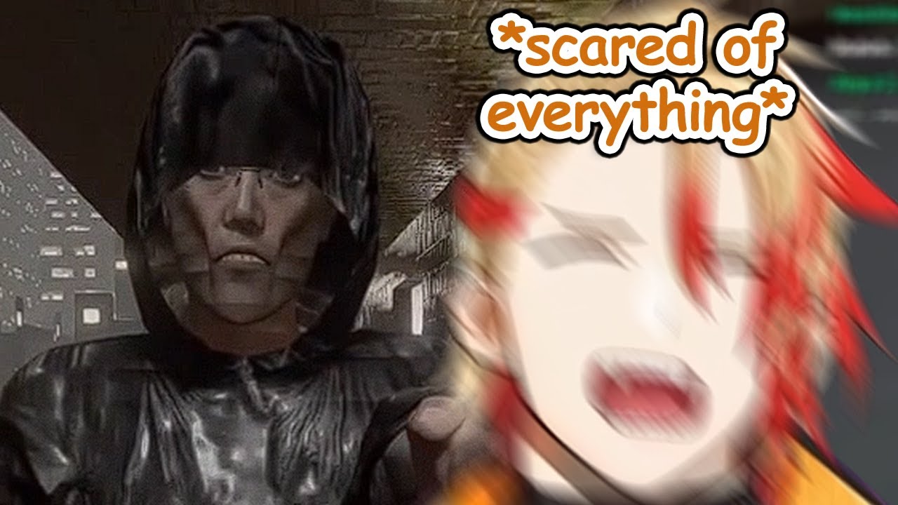 Axel being a Scaredy Cat playing Parasocial