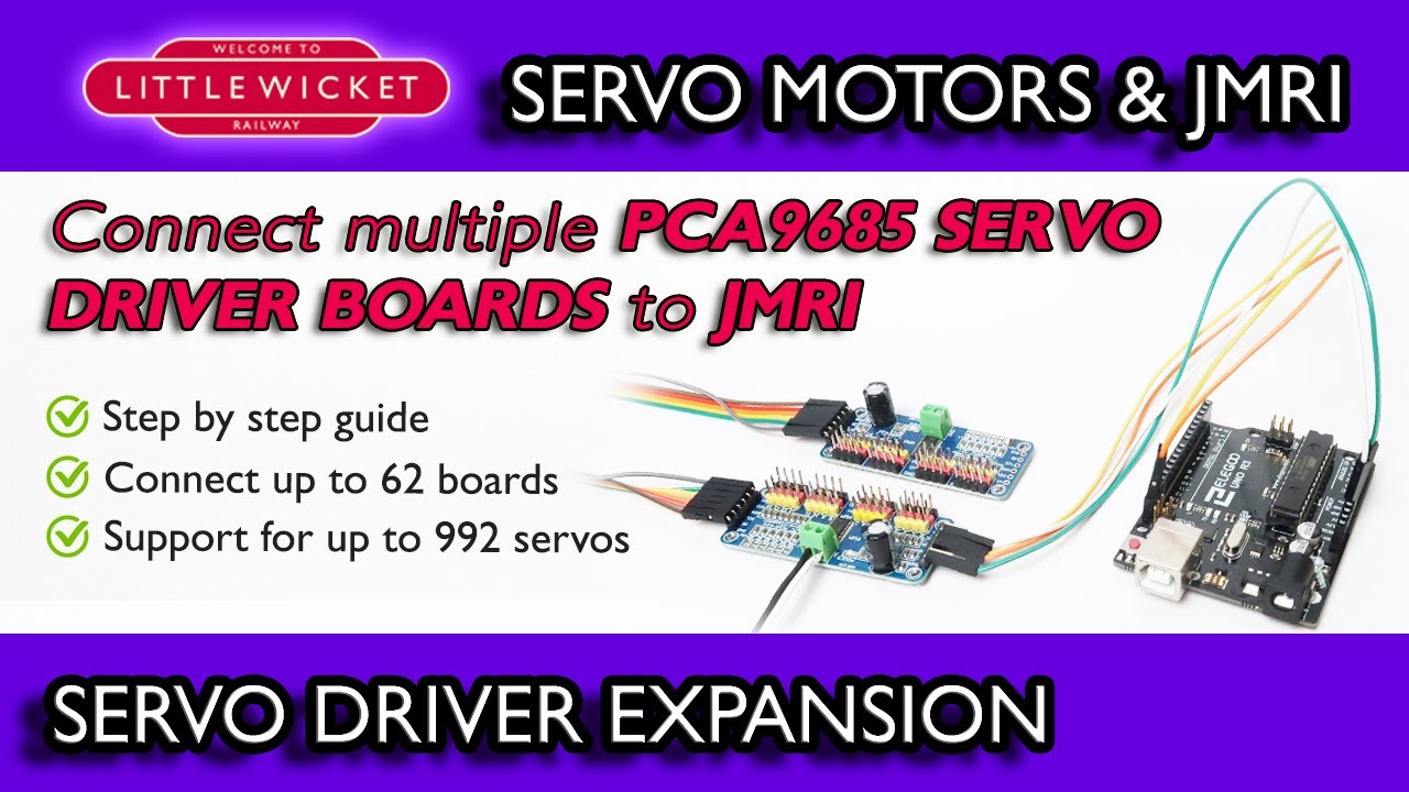 Linking Multiple PCA9685 Servo Driver Boards