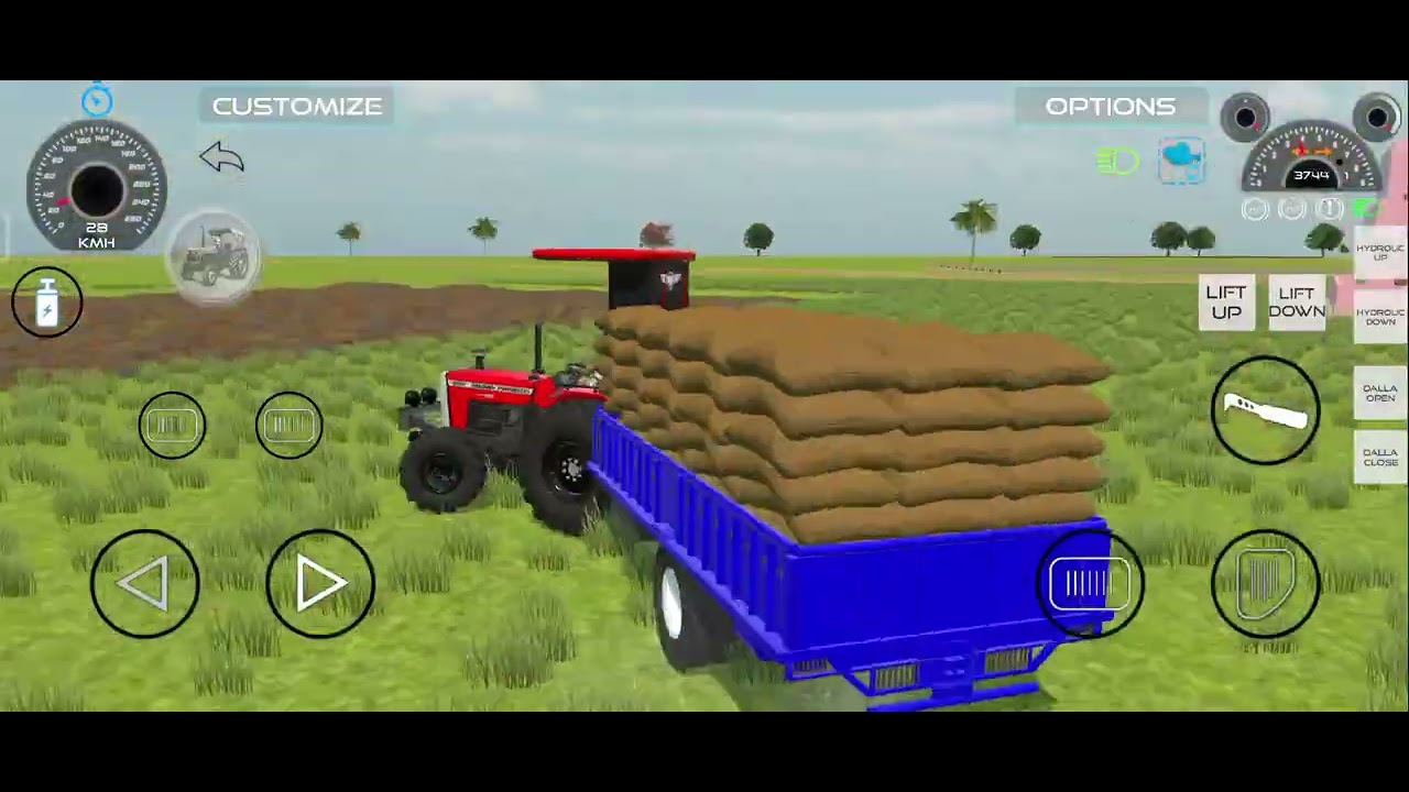 Massey modified tractor 🚜🚜